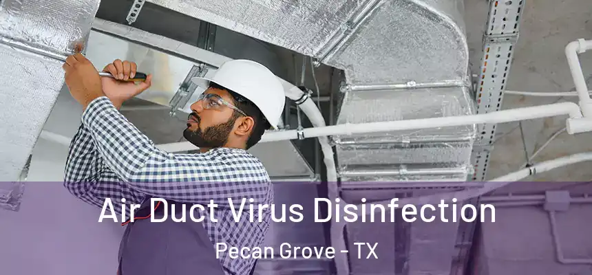  Air Duct Virus Disinfection Pecan Grove - TX